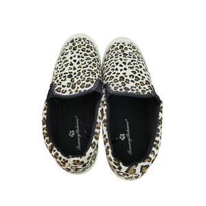 Tommy Bahama Shoes Women’s 10B Platform Sneakers Slip On Leopard Print